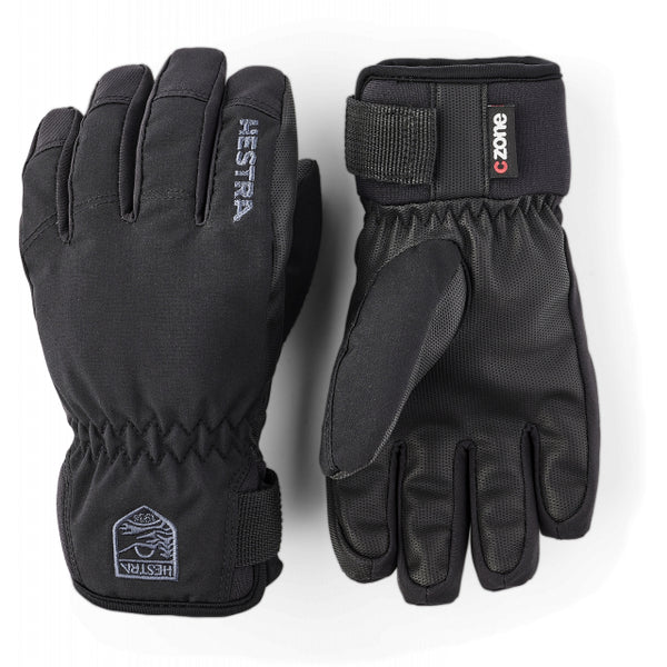 Hestra Ferox Primaloft - 5 Finger Black