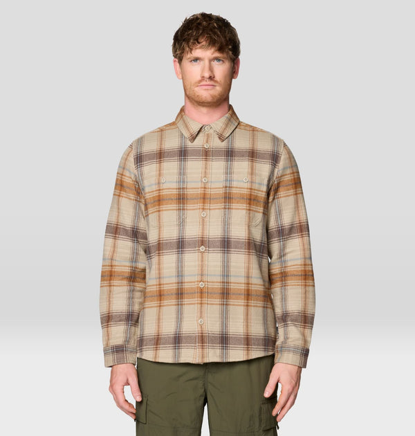 Mountain Hardwear Mens Plusher Long Sleeve Shirt green
