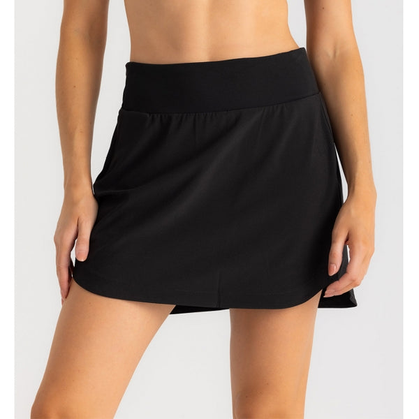Free Fly Apparel Bamboo-lined Active Breeze Skort - 15 Black