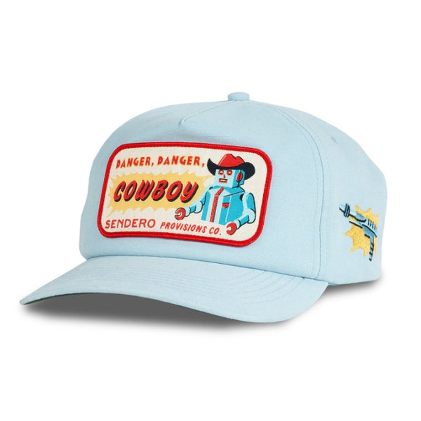 Sendero Danger Cowboy Hat Blue