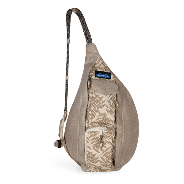 Kavu Camp Cozy Mini Rope Bag Stone Hatch