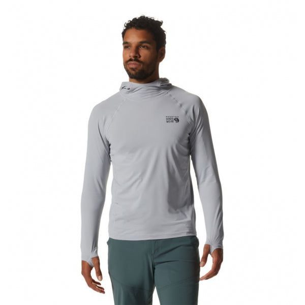 Mountain Hardwear Crater Lake Long Sleeve Hoody Glacial