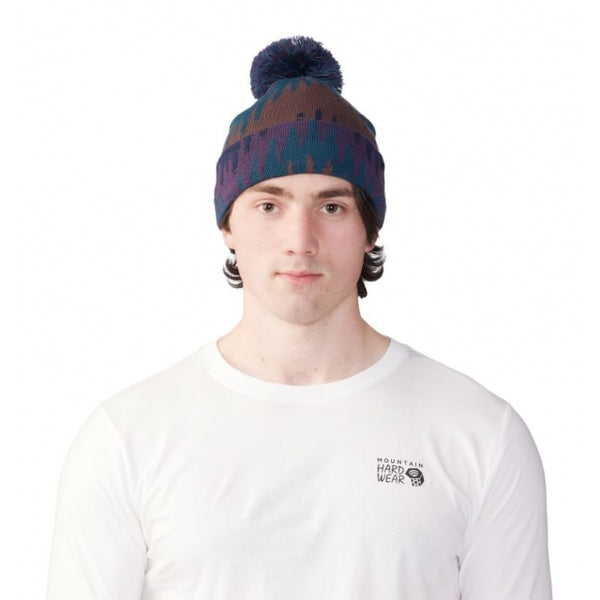 Mountain Hardwear Unisex Gas Station Beanie Blurple Zig Zag