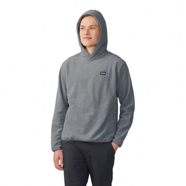 Mountain Hardwear Mens Microchill Hoody Foil Grey Heather