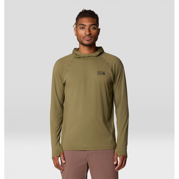 Mountain Hardwear Crater Lake Long Sleeve Hoody Combat Green