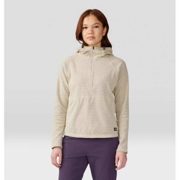 Mountain Hardwear Summit Grid Half Zip Hoody Wild Oyster