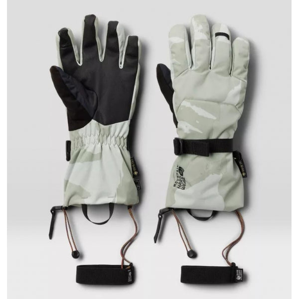 Mountain Hardwear All Tracks Gore-tex Glove White Sage Snowdrifts Print