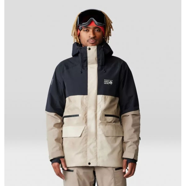 Mountain Hardwear First Tracks Jacket Badlands, Dunes, Black