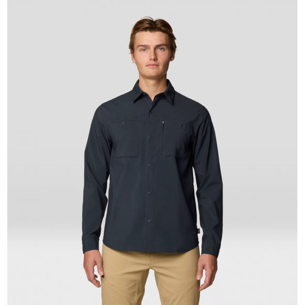 Mountain Hardwear Trail Sender Long Sleeve Dark Storm