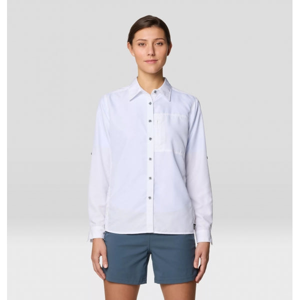 Mountain Hardwear Canyon Long Sleeve White