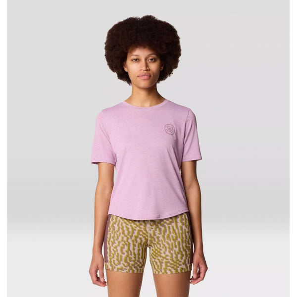 Mountain Hardwear Sunblocker Short Sleeve Wisteria Heather