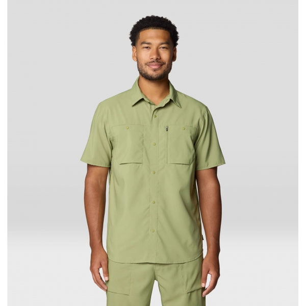 Mountain Hardwear Trail Sender Short Sleeve Light Cactus