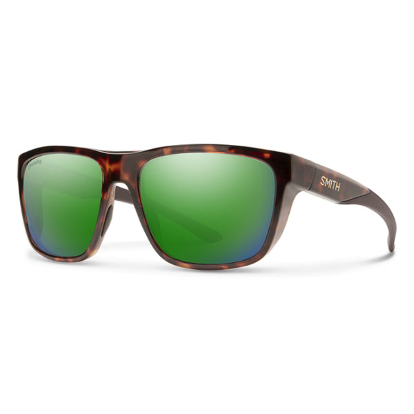 Smith Optics Barra Tortoise - ChromaPop Glass Polarized Green Mirror