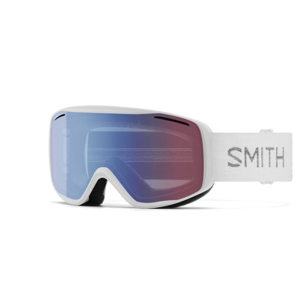 Smith Optics Rally White Chunky Knit - Blue Sensor Mirror