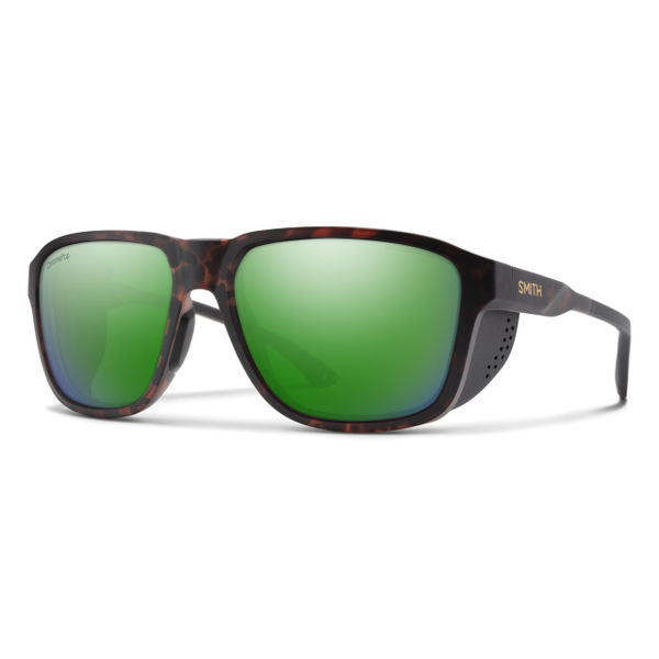 Smith Optics Embark Matte Tortoise - ChromaPop Polarized Green Mirror