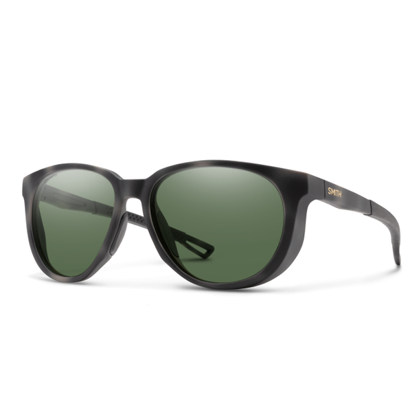 Smith Optics Seeker Matte Ash Tortoise - ChromaPop Polarized Gray Green