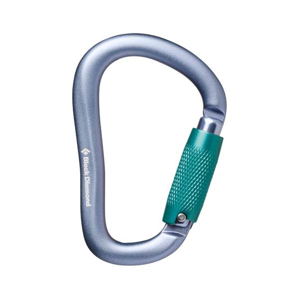 Black Diamond Rocklock Triple Lock Carabiner Gray