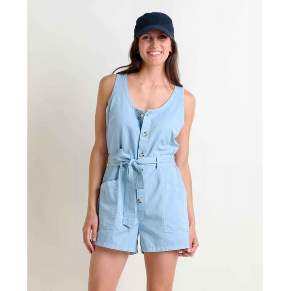 Toad&co Arroyo Twill Sl Romper Skyway