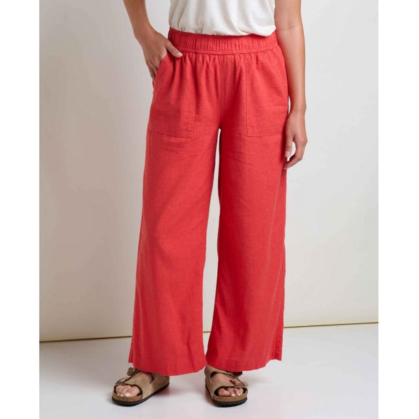 Toad&co Taj Hemp Wide Leg Pant Salamander