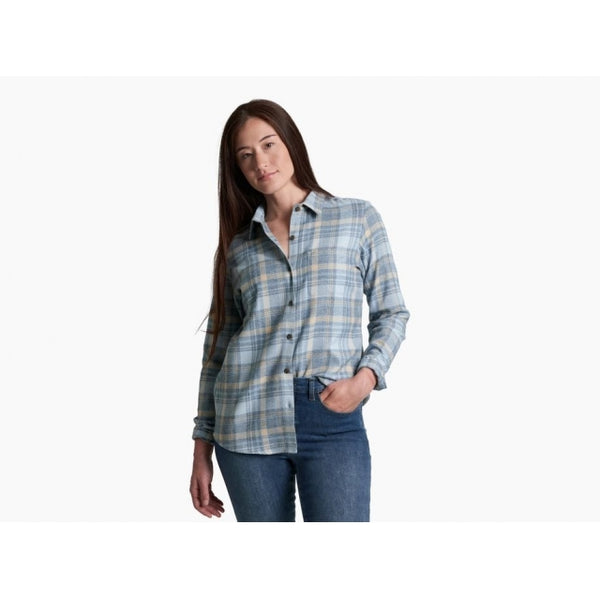 Kuhl Whispr Flannel Winter Sky