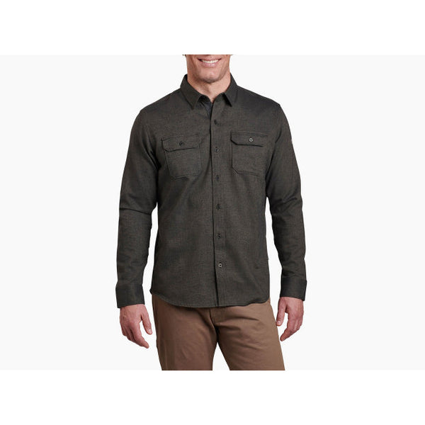 Kuhl Descendr Flannel Ls Deep Abyss