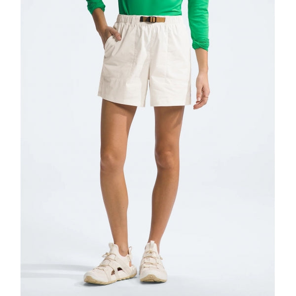 The North Face Class V Pathfinder Belted Short White Dune