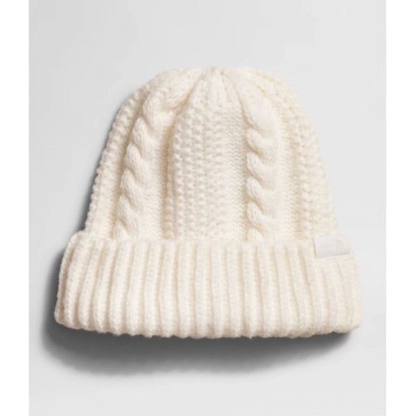 The North Face Womens Oh Mega Beanie Gardenia White