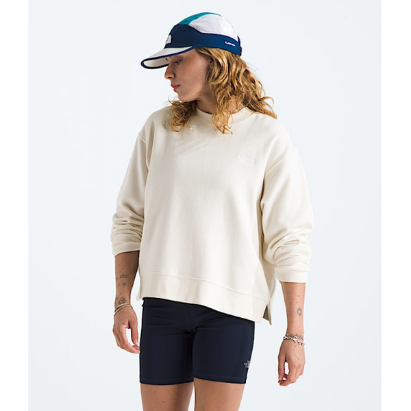 The North Face Evolution Fleece Crew White Dune