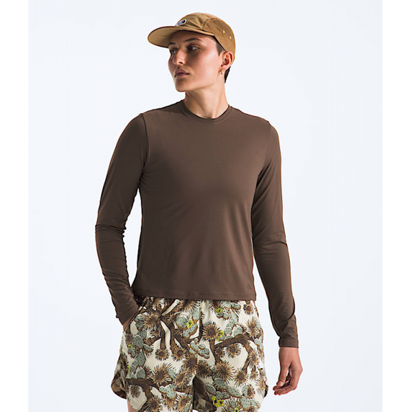 The North Face Dune Sky L/s Smokey Brown