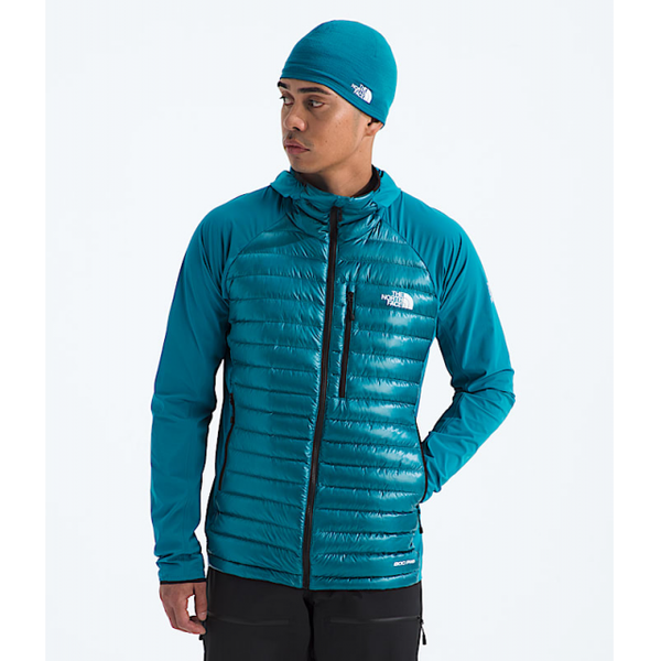 The North Face Mens Summit Breithorn Lt Hybrid Hoodie Dusk Blue