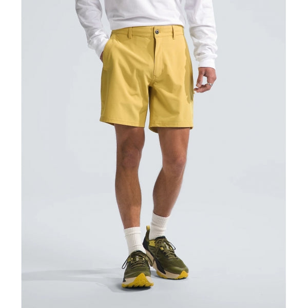 The North Face Rolling Sun Packable Short Yellow Silt