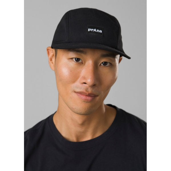 Prana Foothills Flat Brim Black