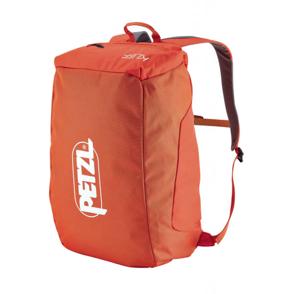 Petzl Kliff Rope Bag Gray Red/Orange