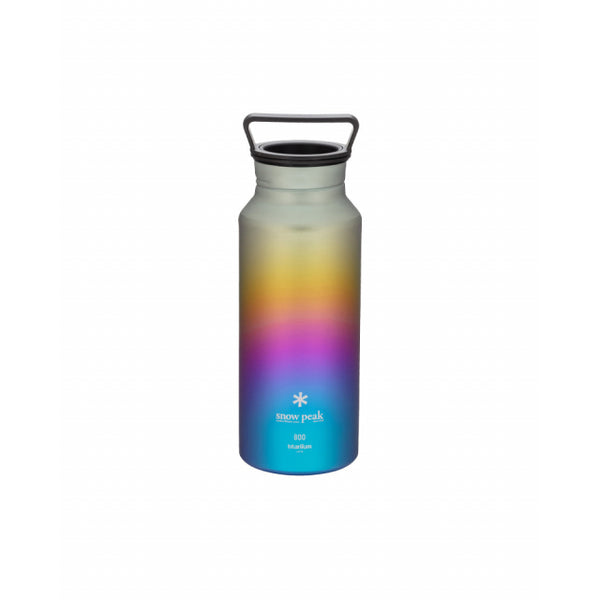 Snow Peak Ti Aurora Bottle 800 Rainbow