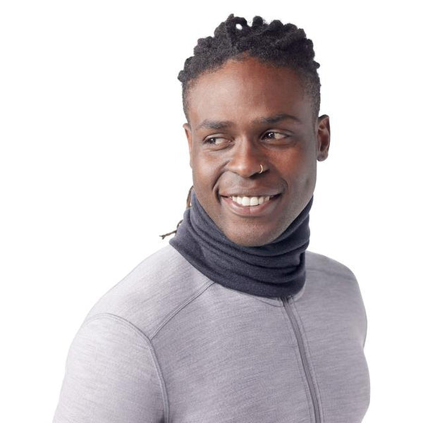 Smartwool Unisex Thermal Merino Reversible Neck Gaiter Charcoal Heather