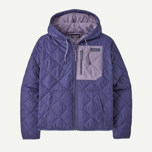 Patagonia Diamond Quilted Bomber Hoody Solstice Purple