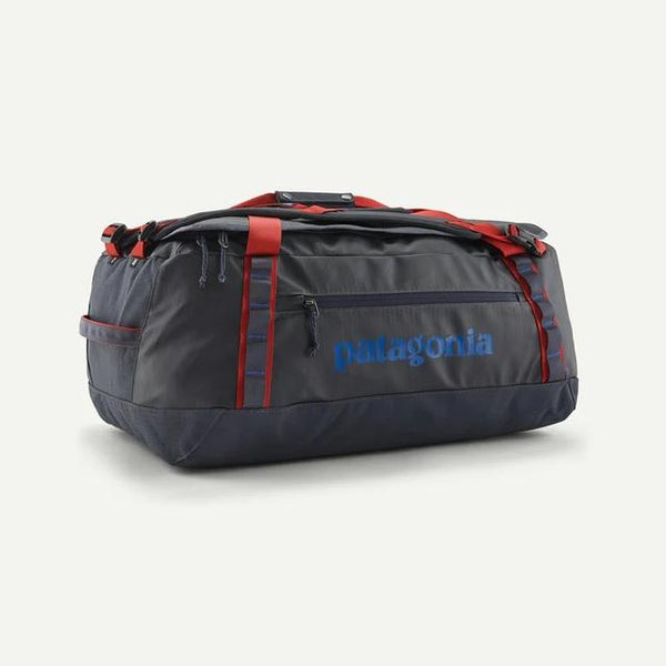Patagonia Black Hole Duffel 55l Smolder Blue w/Amanita Red