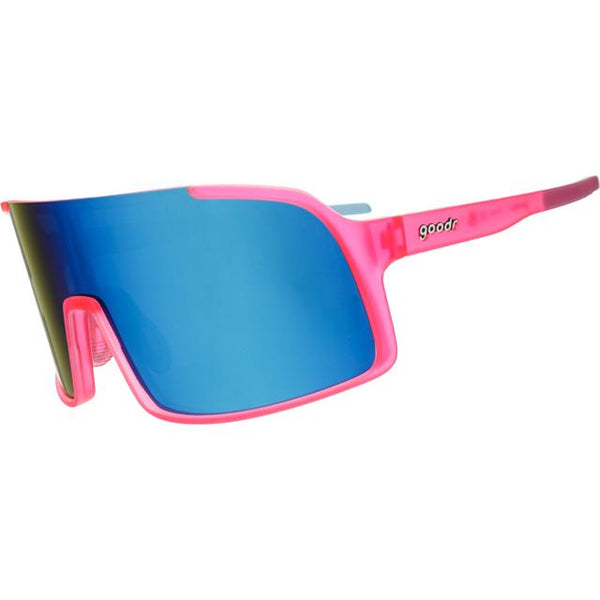 Goodr Astro G Polarized Sunglasses Pink Polarized Ready The Confetti Cannon