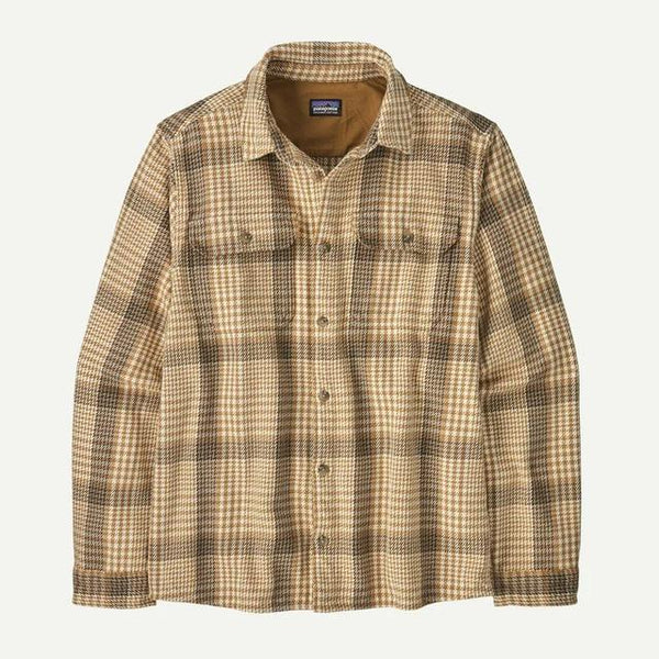 Patagonia Fjord Loft Shirt Roam: Nest Brown