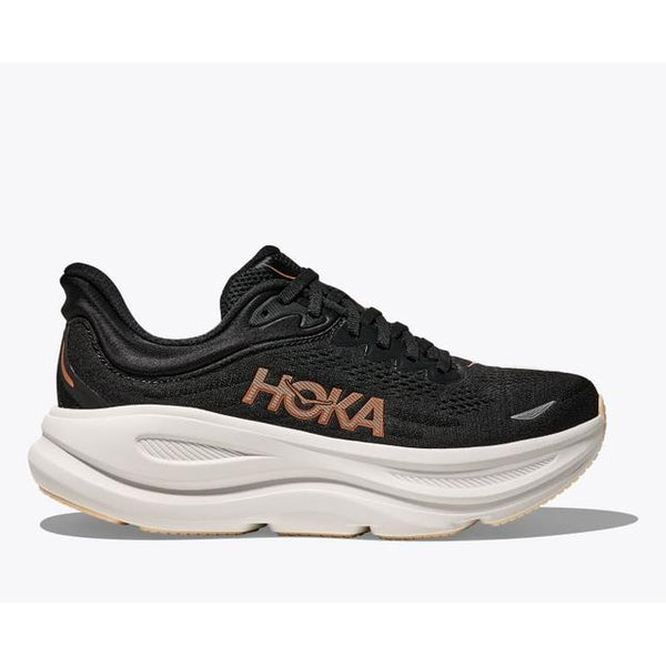 Hoka Bondi 9 Black/Rose Gold