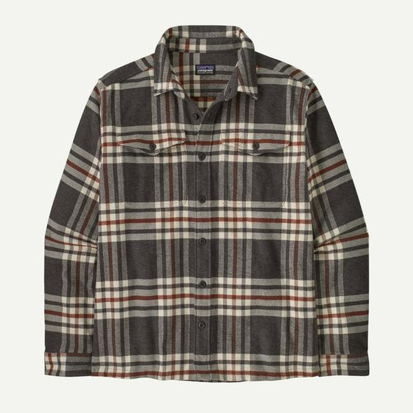 Patagonia Fjord Flannel Shirt Ink Black