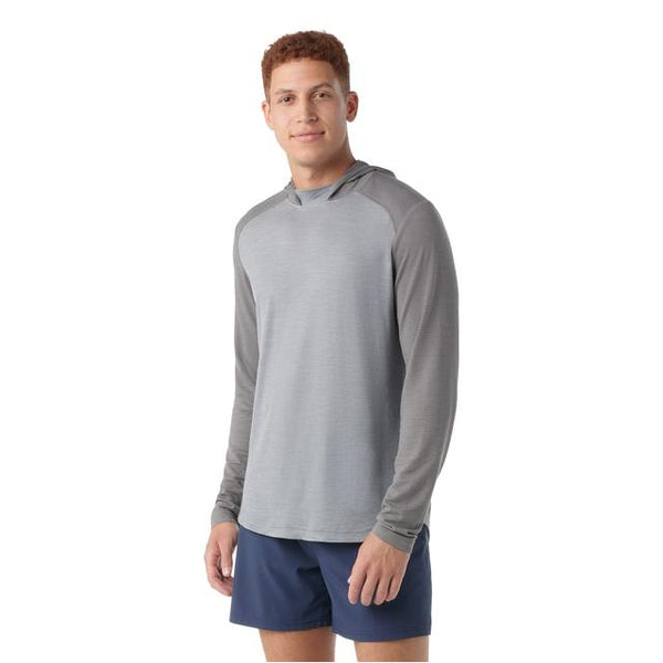 Smartwool Active Mesh Hoodie Light Gray Heather