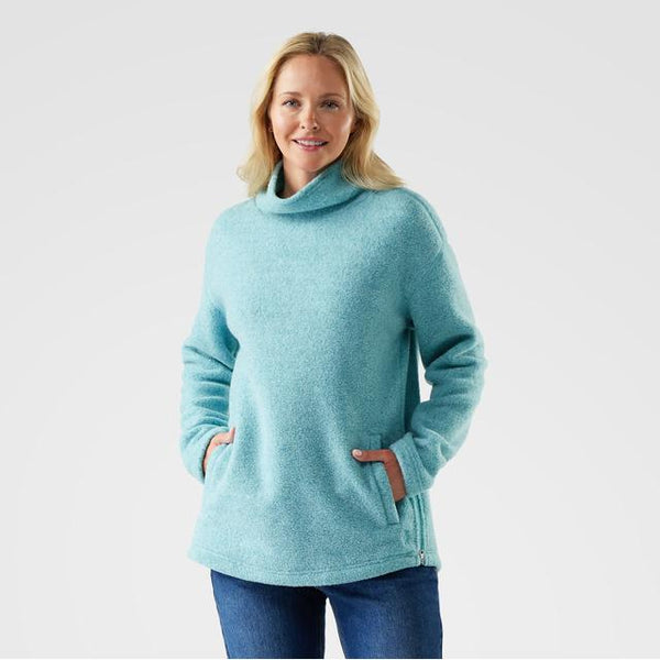 Smartwool Second Cut Fleece Pullover Pacific Blue