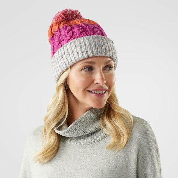 Smartwool Unisex Isto Retro Beanie Hat Garden Pink