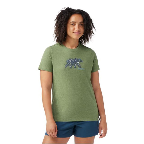 Smartwool Osa Vega Short Sleeve Graphic T-shirt Fern Green Fern Green