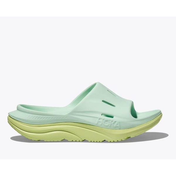 Hoka Unisex Ora Recovery Slide 3 Aqua Breeze/Celery Juice