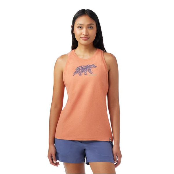 Smartwool Osa Vega Graphic Tank Top Terracotta Terracotta