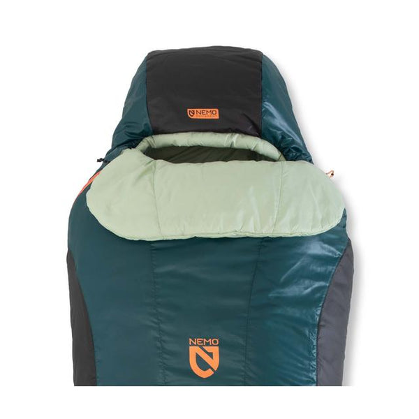Nemo Tempo Synthetic Sleeping Bag Lagoon/Celadon Green