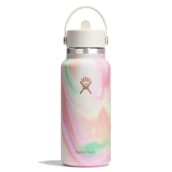 Hydro Flask 32 Oz Wide Mouth With Flex Straw Cap - Sugar Crush
