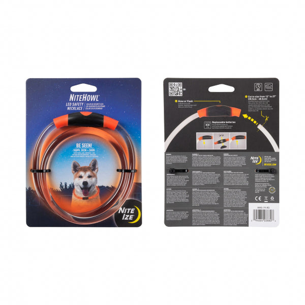 Nite Ize NiteHowl LED Safety Necklace Orange
